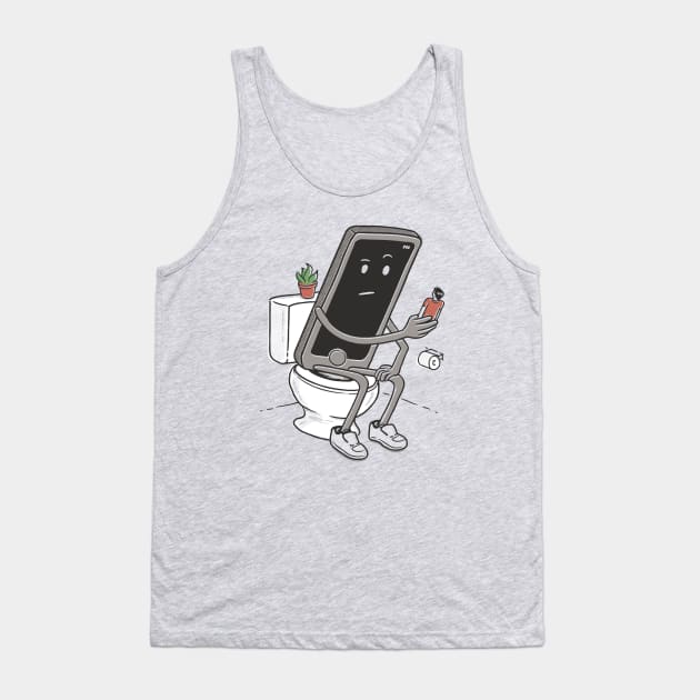 Toilet humour Tank Top by Grant_Shepley